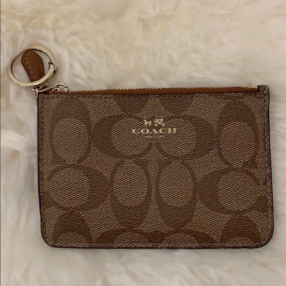 📌 Coach Pattern Mini Card/ Wallet Purse - Picture 1 of 3